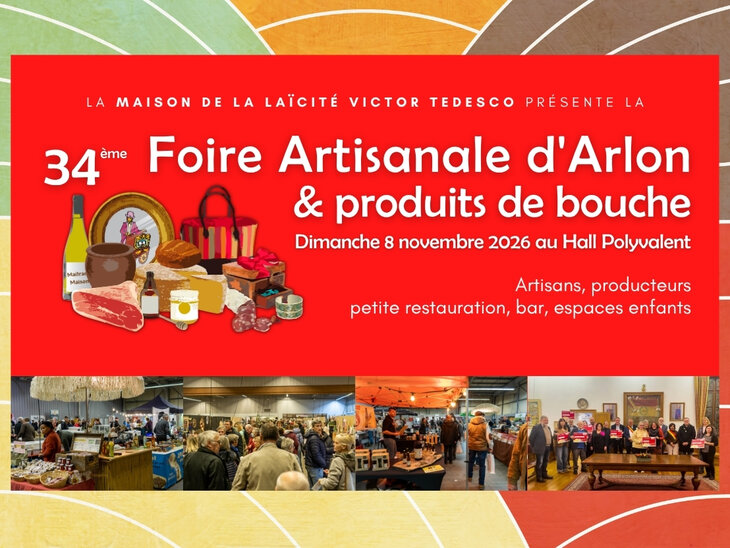 Marchés de Noël 34e Foire Artisanale Produits Bouche d Arlon