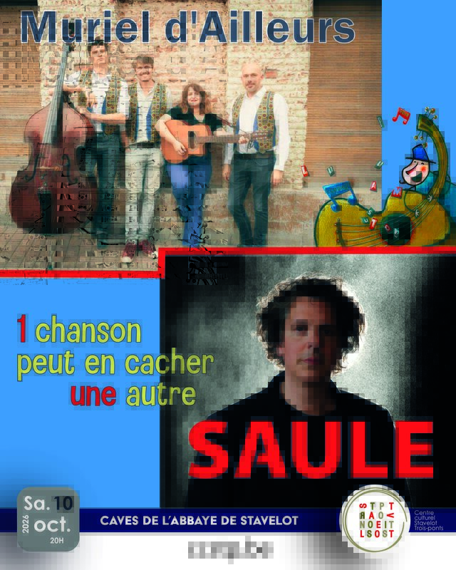 Concerts Concerts : Muriel d’Ailleurs & Saule