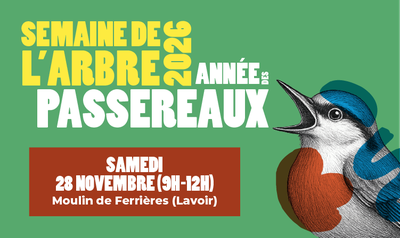 Loisirs Journée l Arbre 2026 - passereaux l honneur !