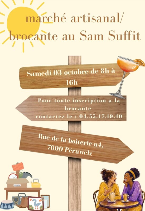  Brocante marché artisanal