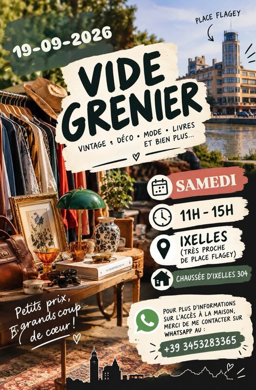  Vide Grenier Ixelles
