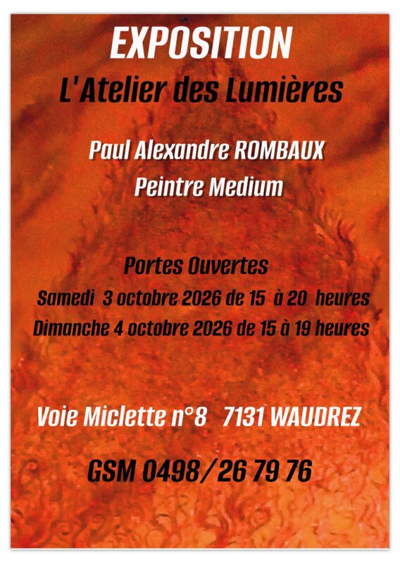 Expositions Paul Alexandre Peintre medium