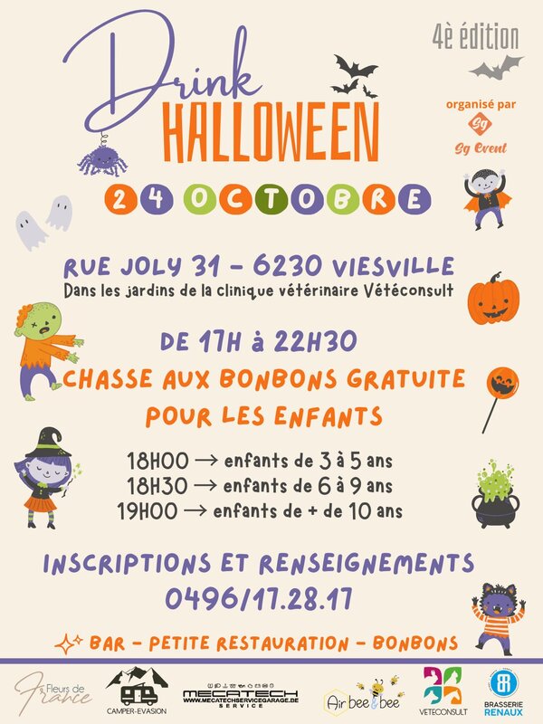 Loisirs Chasse bonbons Drink d Halloween