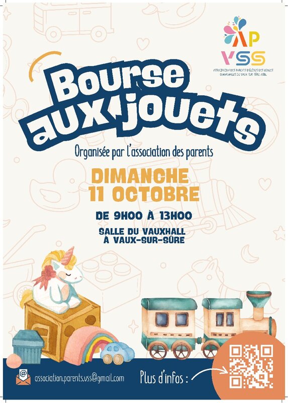 Loisirs 2e Bourse Jouets l Association Parents