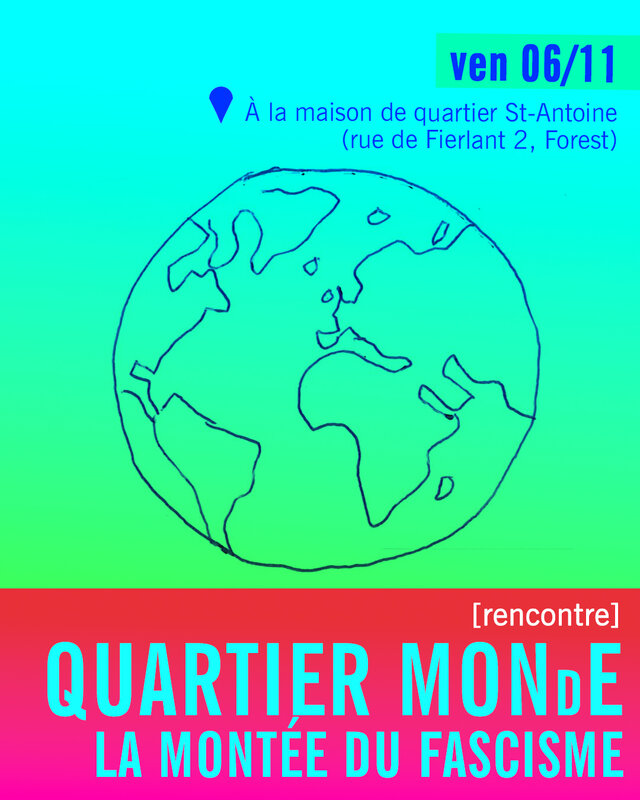 Conférences Quartier Monde | montée fascisme