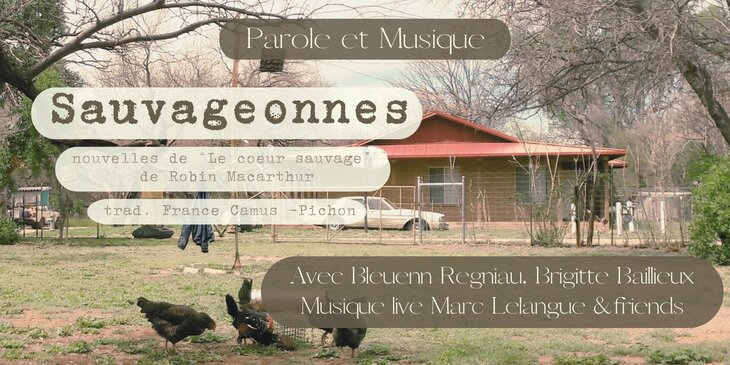 Spectacles Sauvageonnes - Parole Musique