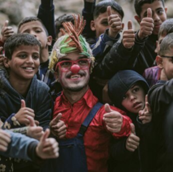 Conférences Le clown Gaza - Abdulrahman Sabbah