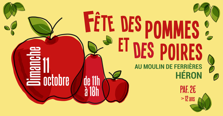 Loisirs Fête Pommes des Poires