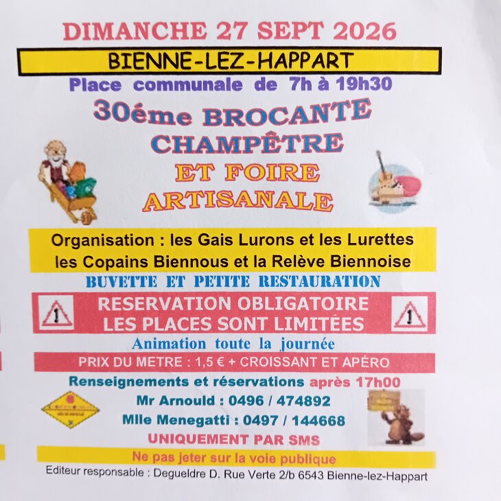  Brocante foire artisanale