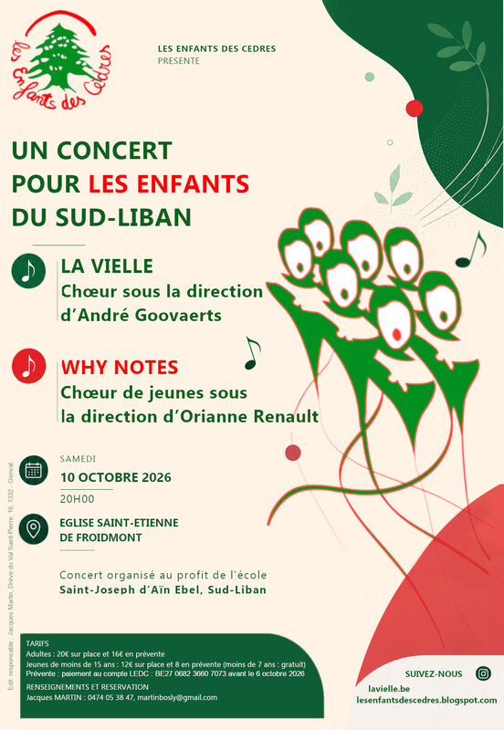 Concerts Concert pour Enfants Cèdres