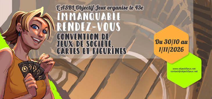 Loisirs Immanquable Rendez-Vous, Convention jeux société