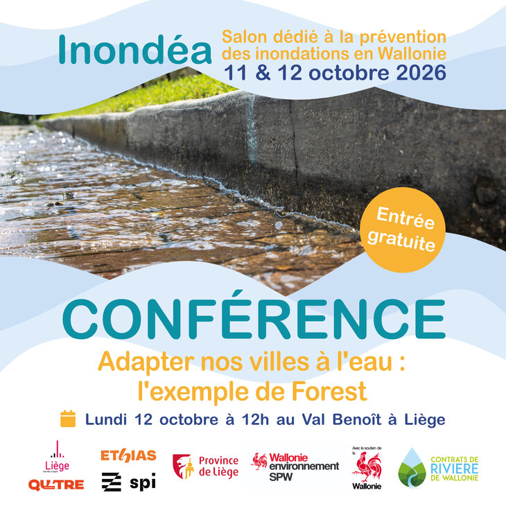 Conférences Comment adapter villes bétonnées pour laisser la place l eau pluie ?
