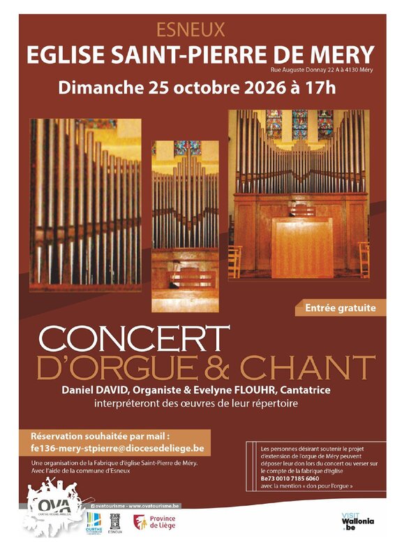 Concerts Concert Orgue Chant