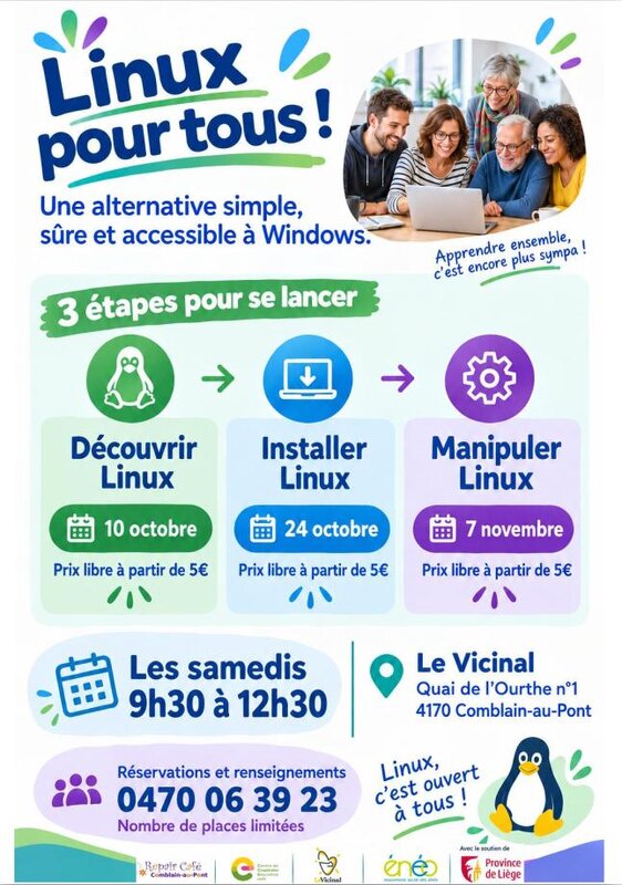 Stages,cours Découvrez Linux