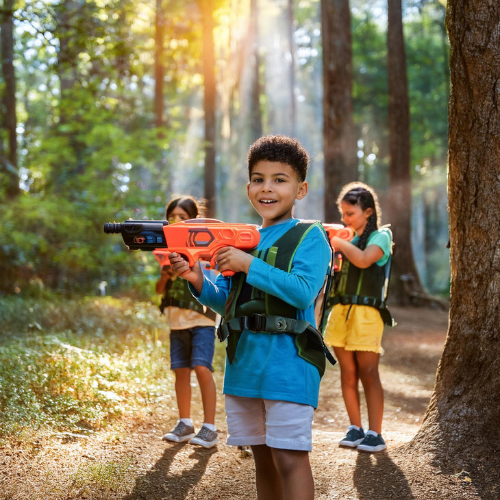 Loisirs Laser game forêt