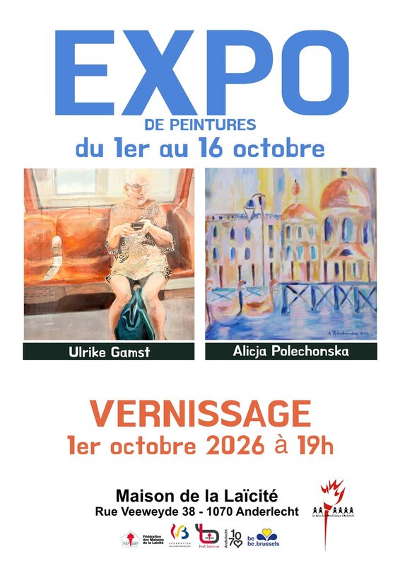 Expositions Ulrike Gamst & Alicja Polechonska exposent