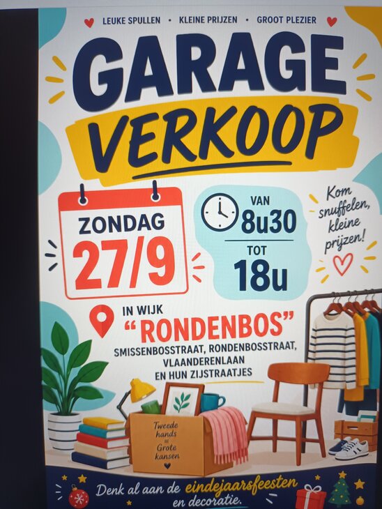  Vente Garage d automne