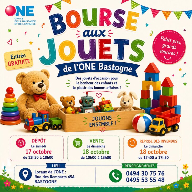Loisirs Bourse jouets l ONE Bastogne