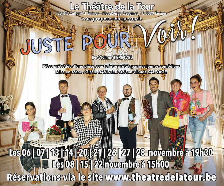 Spectacles Pièce théâtre : « Juste pour voir ! » Viviane Tardivel