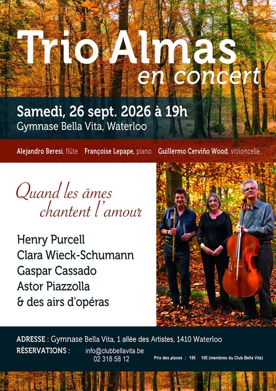 Concerts Trio Almas