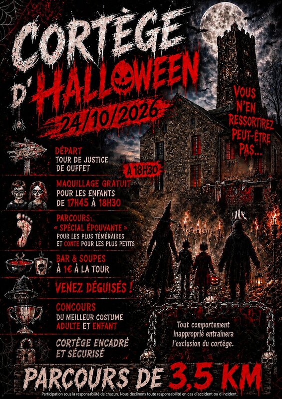 Loisirs Cortège d’Halloween