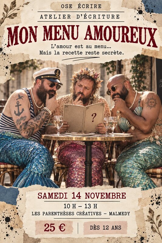 Stages,cours Atelier d écriture