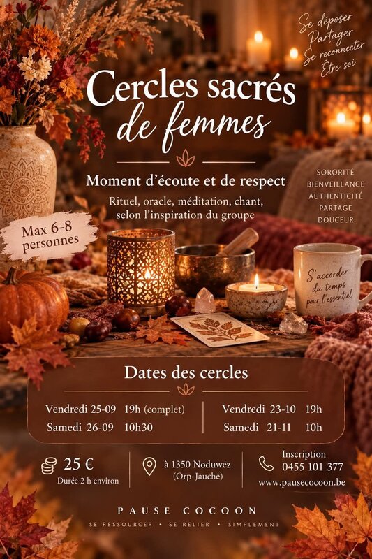 Stages,cours Cercle sacré femmes
