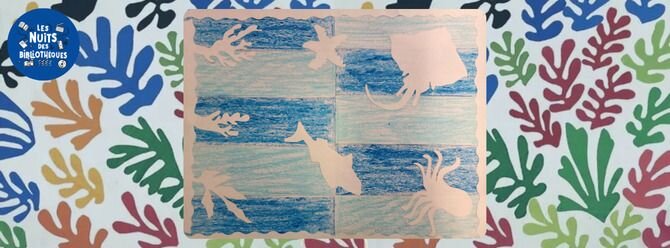 Stages,cours Tableau marin la manière Matisse