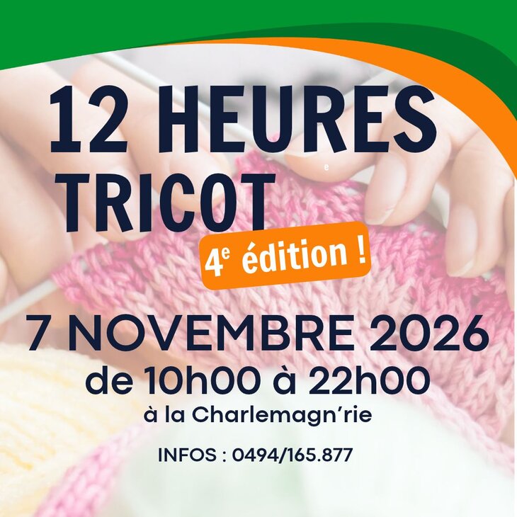 Loisirs 12h Tricot : Challenge caritatif profit d enfants