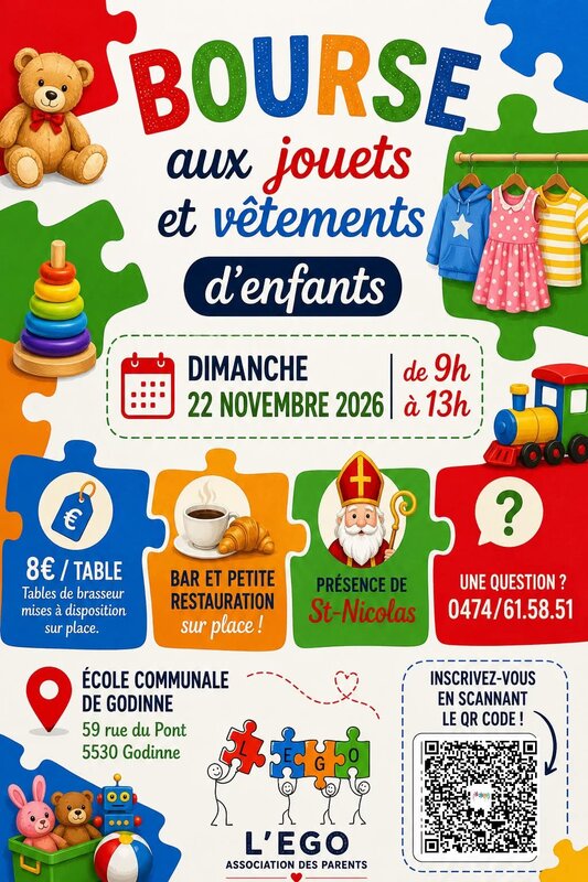 Loisirs Bourse jouets vêtements enfants