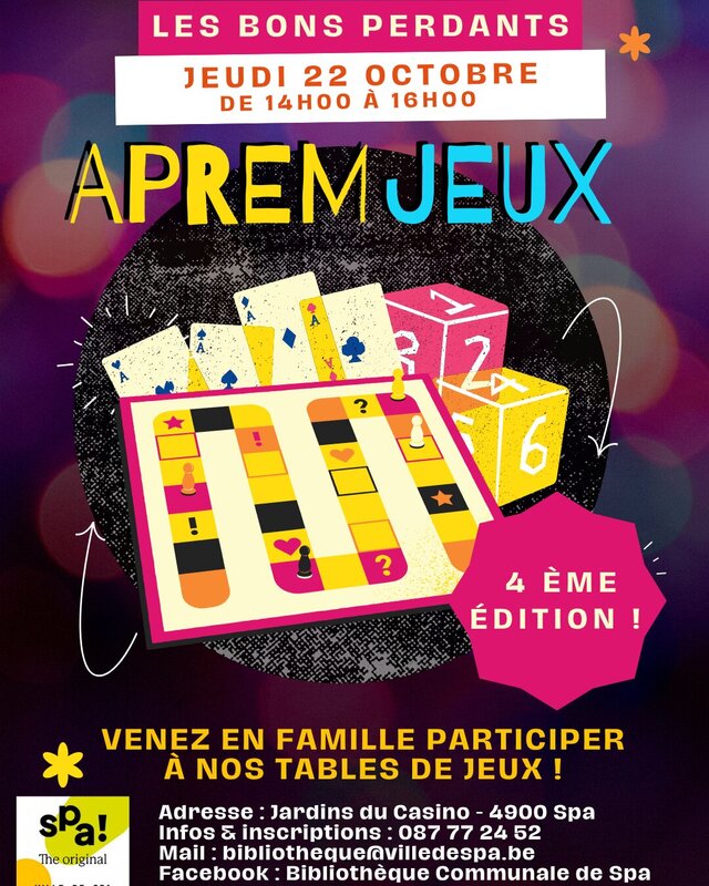 Loisirs Après-midi jeux bons perdants
