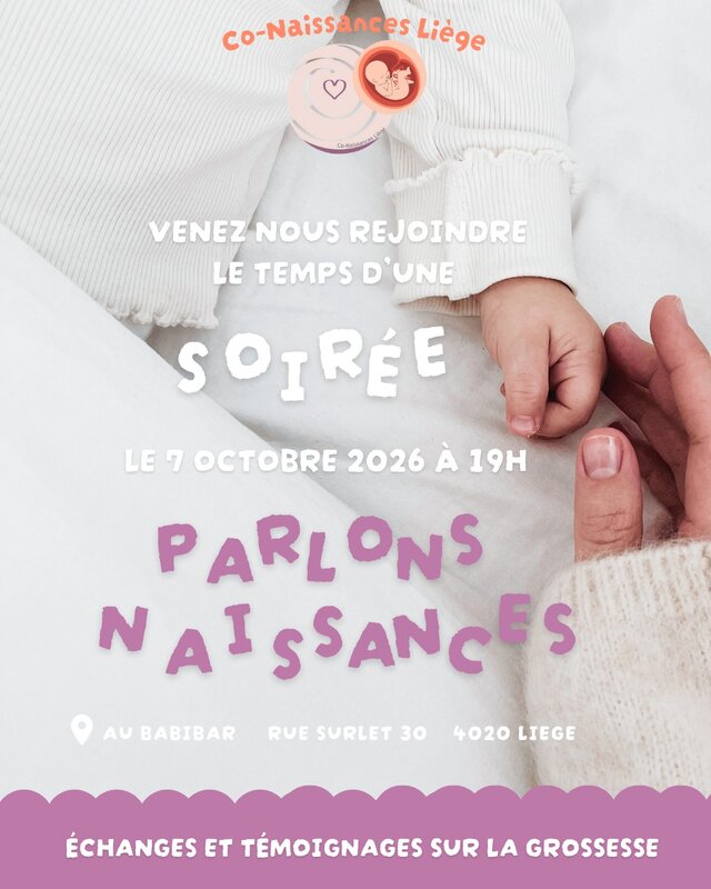 Conférences Parlons Naissances : Échanges Témoignages la grossesse