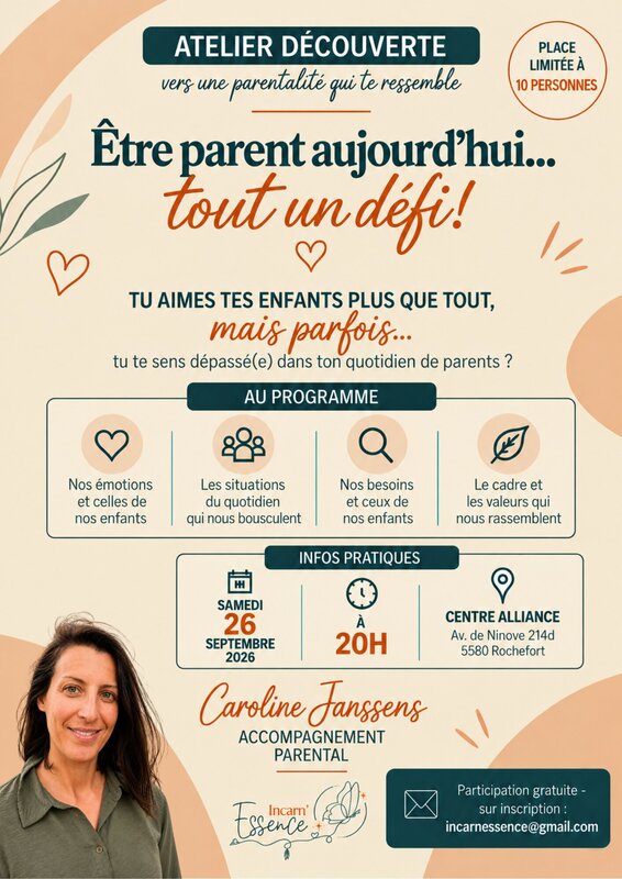 Conférences Atelier Parentalité