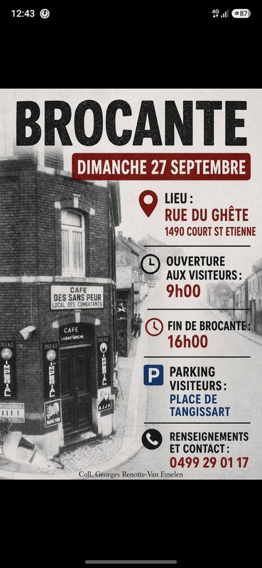  Brocante la du Ghête Tangissart