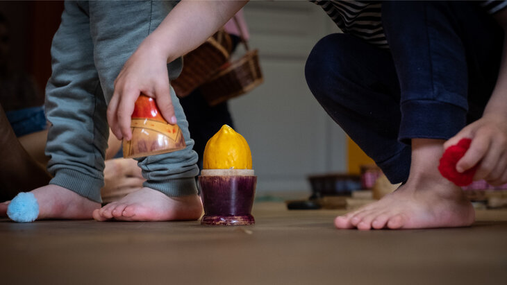 Stages,cours Atelier petite enfance : sens éveil