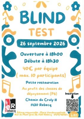 Soirées Blind test profit classes dépaysement (P6)
