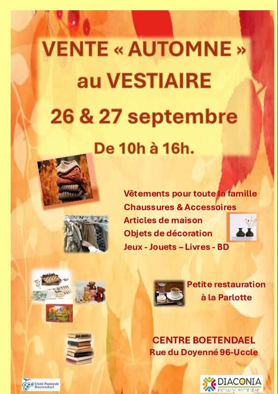 Vente d automne Vestiaire