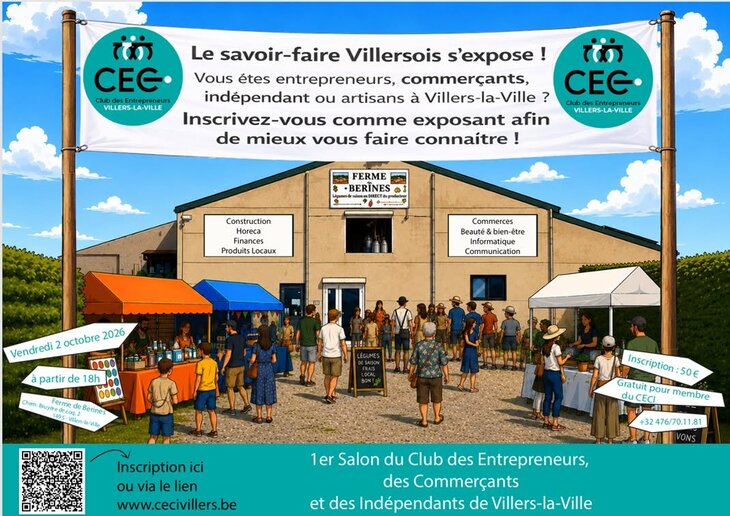 Loisirs 1er salon Ceci Villers-la-Ville