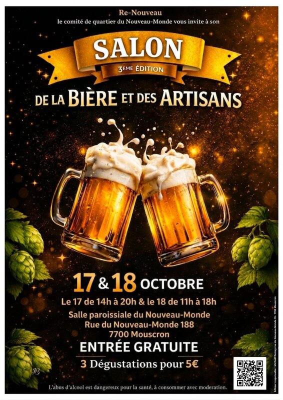 Loisirs 3éme Salon la bière des artisans