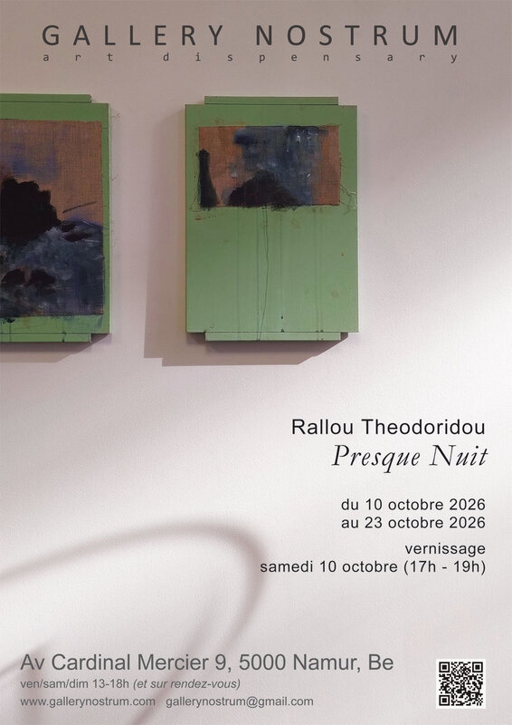 Expositions Expo Vernissage. Rallou Theodoridou - Presque Nuit