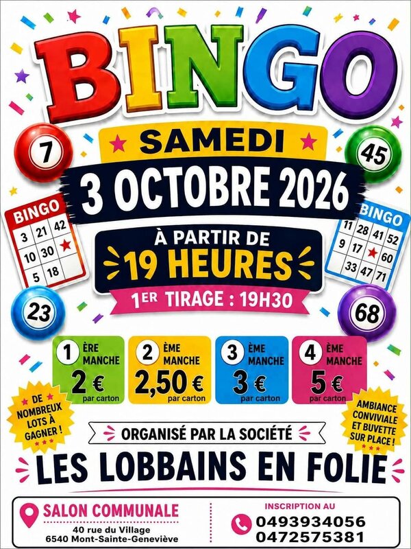 Loisirs Bingo