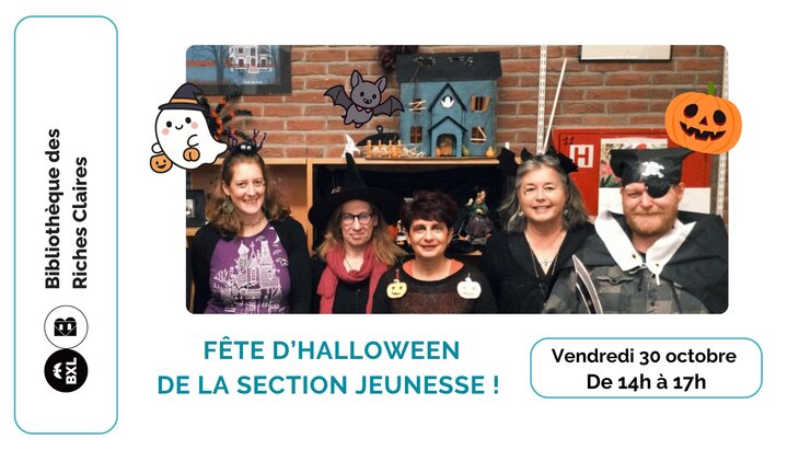 Loisirs Fête d Halloween la Biblio Riches Claires