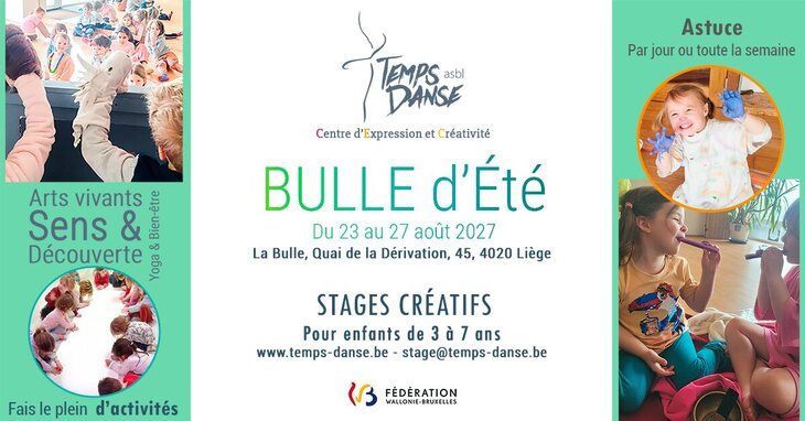 Stages,cours Stage enfant Multibulle - Multi arts Sens & Découvertes Yoga & Bien-être