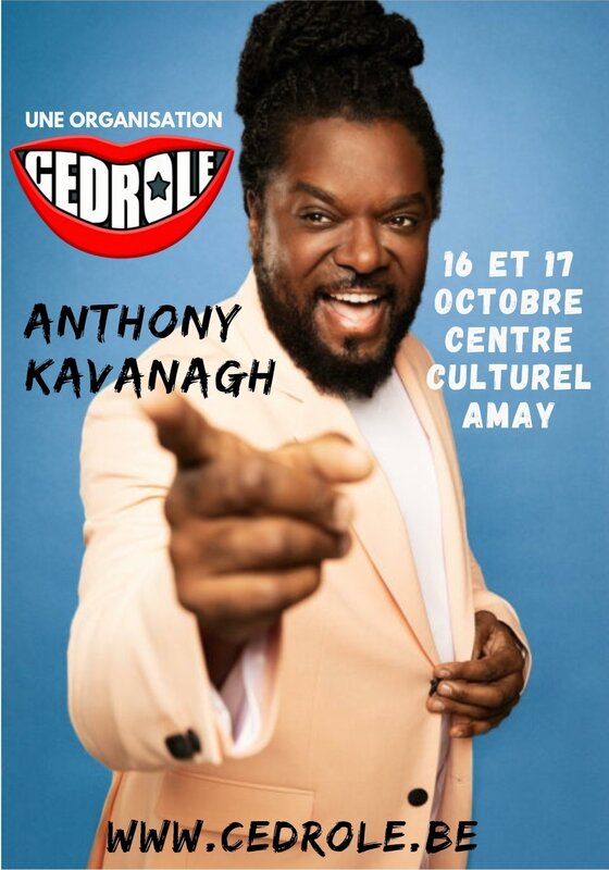 Spectacles Anthony Kavanagh - nouveau spectacle