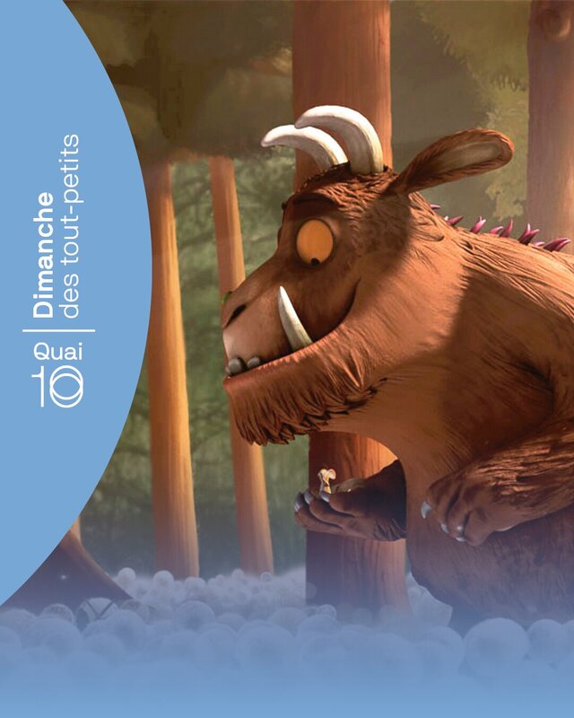 Spectacles Dimanche tout-petits - Gruffalo père fils