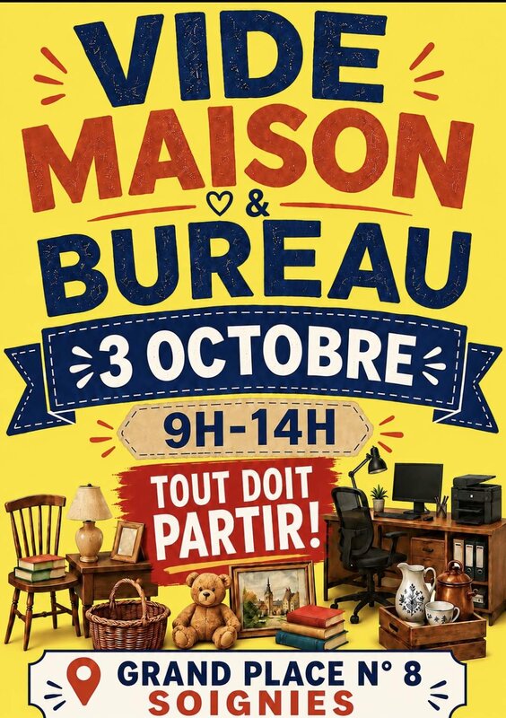  Vide maison bureau