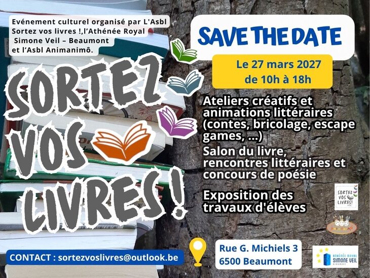 Loisirs Évènement culturel Sortez livres 
