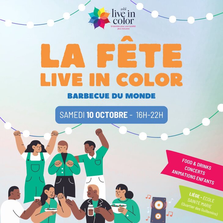Loisirs La Fête Live Color Barbecue Monde