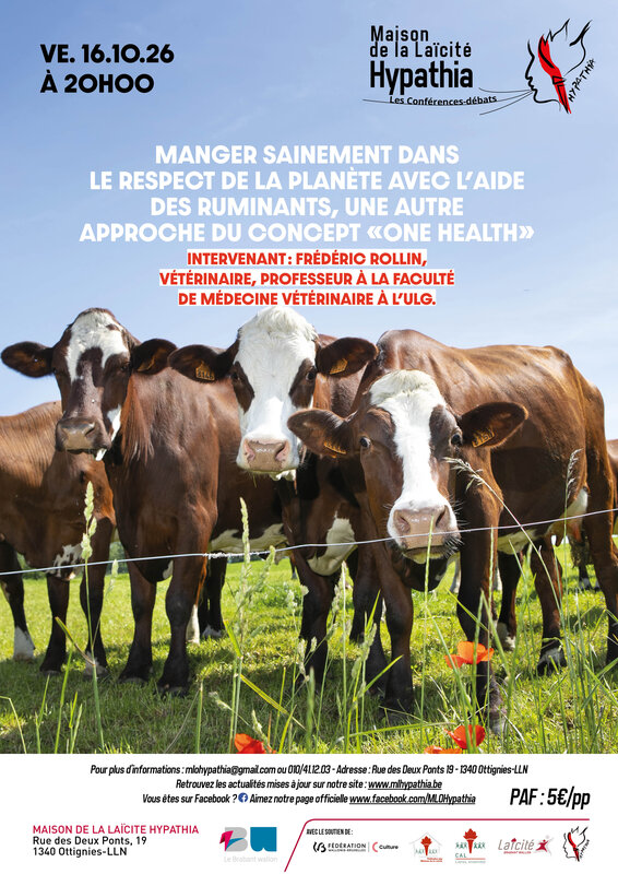Conférences Conférence : Manger Sainement avec l aide ruminants