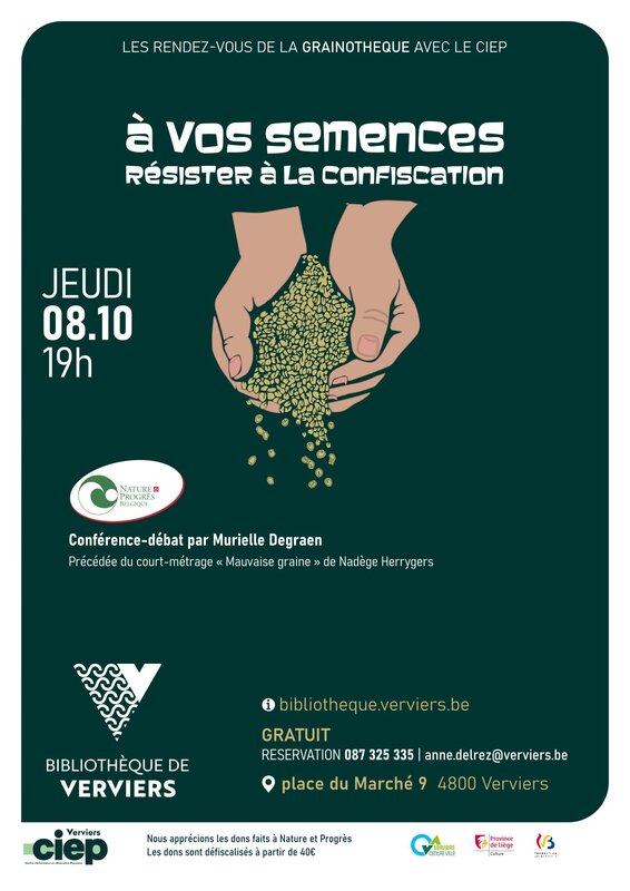Conférences À semences : résister la confiscation